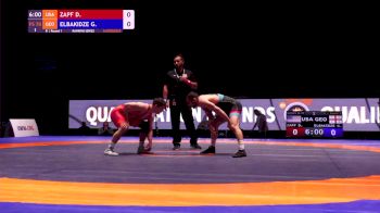 70 kg Round 1 - Doug Zapf, USA vs Giorgi Elbakidze, GEO