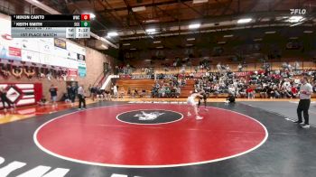 157 lbs 1st Place Match - Keith Smith, Southeast Community College vs Hixon Canto, Western Wyoming College
