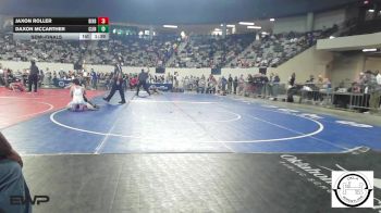84 lbs Semifinal - Jaxon Roller, Bixby vs Daxon McCarther, Clinton, Ok