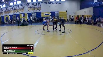 144 Gold Round 1 - Jayson Ortiz, Osceola (Kissimmee) vs Cavarius Liddie, Buchholz