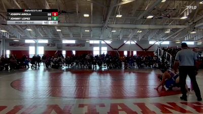 141 lbs Semifinal - Johnny Lopez, San Francisco State vs Joseph Airola, Nebraska-Kearney