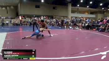 138 lbs Round 3 (6 Team) - Karter Watson, Assassins Blue vs Kj Hodge, Crusaders WC- Black