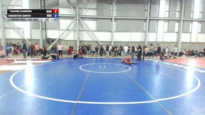 157 lbs Cons. Quarters - Duane Zamora, Moses Lake Wrestling Club vs Kingston Smith, Washington
