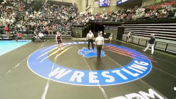 4A 120 lbs Champ. Round 1 - Drayger Cloward, Uintah vs Asher Powell, Crimson Cliffs High