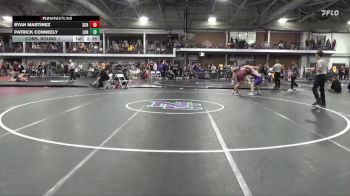 285 lbs Cons. Round 1 - Patrick Conneely, Loras vs Byan Martinez, Schreiner