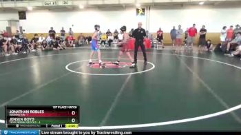 92 lbs Placement Matches (8 Team) - Jonathan Robles, Washington vs Jensen Boyd, Team Indiana GR Gold