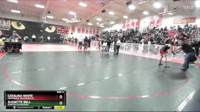 125 lbs Cons. Round 6 - Catalina White, Centennial (Bakersfield) vs Sussette Bell, Rancho Cucamonga