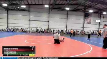 100 lbs Round 3 (6 Team) - Declan O`Byrne, PA Blue vs Hunter Knox, Oklahoma Tornados