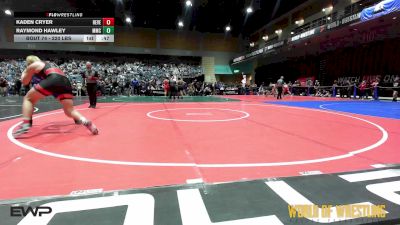 220 lbs Consi Of 16 #2 - Kaden Cryer, Reverance Grappling vs Raymond Hawley, Mustang Mat Club