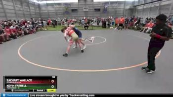 152 lbs Semis & 1st Wrestleback (8 Team) - Zachary Wallace, Georgia Red vs Kevin Farrell, Texas Blue