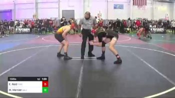 132 lbs Round Of 16 - Evan Reid, Ford Dynasty WC vs Moses Mercier, Salem Elite