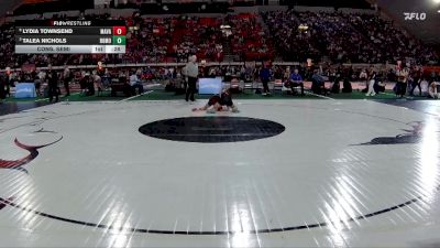 G 114 lbs Cons. Semi - Lydia Townsend, Marsh Valley vs Talea Nichols, Rocky Mountain