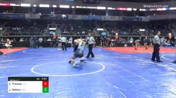 218 lbs Prelims - Connor Thomas, X-factor vs Joshua Nelson, Central Bulldogs