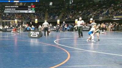 77 lbs Round Of 32 - Payton Pees, Greensburg Salem vs Isabella Scalercio, Quaker Valley