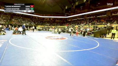 106 Class 2 lbs Cons. Round 3 - Jason Schutter, Kirksville vs Lucas Mcmenemy, Clinton