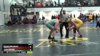 285 lbs Round 4 (10 Team) - Josh Pasco, Adrian vs Cole Aslup, Southwestern Michigan College