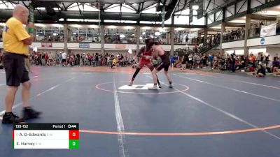 139-152 lbs Quarterfinal - Arkail Griffin-Edwards, Beat The Streets Chicago vs Ethan Harvey, Lincoln Way Wrestling Club