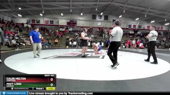 285 lbs Cons. Round 2 - Matt Long, Gannon vs Caleb Melton, Limestone