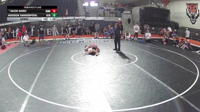 113 lbs Semis - Jalen Adric, Hawaii vs Hudson Vanderpool, Alaska