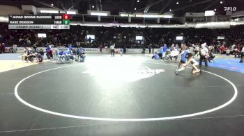 144 lbs Champ. Round 2 - Javian Jerome Blessing, Lincoln (Tacoma) vs Kase Denison, Tonasket