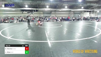 101 lbs Round Of 32 - Gavin Newton, Teknique Wrestling vs Landon Allen, Indee Mat Club