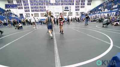 75 lbs Rr Rnd 5 - Emmeline Bowerman, Plainview Youth Wrestling Club vs Jonah Julian, Newcastle Youth Wrestling