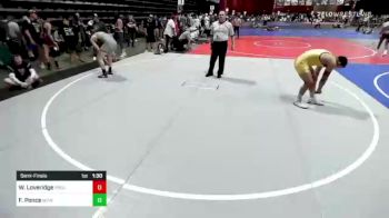 182 lbs Semifinal - William Loveridge, Project WC vs Fabian Ponce, Wcw