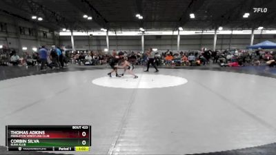 75 lbs Cons. Round 3 - Corbin Silva, Kuna Klub vs Thomas Adkins, Middleton Wrestling Club