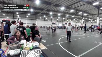 126 lbs Consi Of 8 #1 - Liam Robertson, Fearless WC vs Keaton Curleyhair, Southwest Hammers