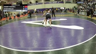103 lbs Quarterfinal - Kylee Whalan, Avila vs Chasey Karabell, Indian Hills