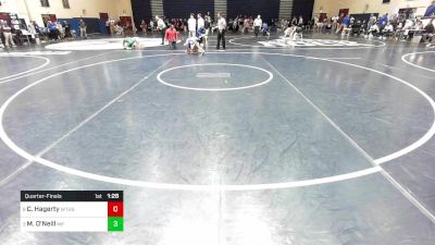 127 lbs Quarterfinal - Colton Hagerty, Washington Twp vs Matthew O'Neill, Malvern Prep