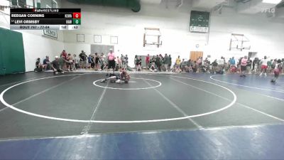 77-84 lbs Semifinal - Levi Ormsby, Big Game Wrestling vs Reegan Corning, Pardeeville Boys Club Youth Wr