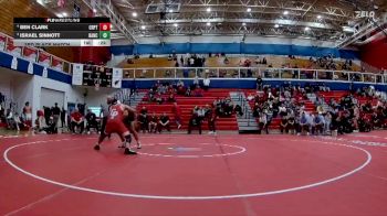 165 lbs 3rd Place Match - Ben Clark, Crown Point vs Israel Sinnott, Hanover Central