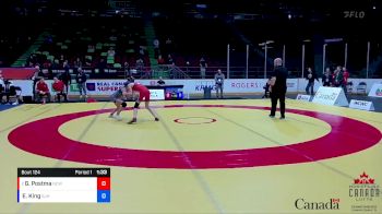 46kg Round 2 - Grace Postma, National Capital WC vs Elaine King, Saskatoon Junior Huskies