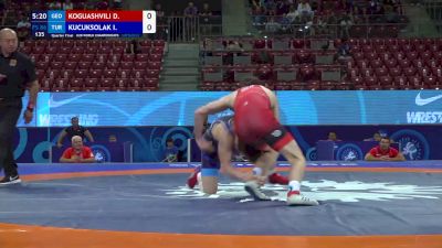 86 kg 1/4 Final - Daviti Koguashvili, Georgia vs Ismail Kucuksolak, Turkey
