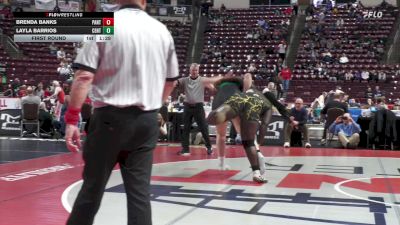 235 lbs First Round - Brenda Banks, Panther Valley-G vs Layla Barrios, Central Dauphin-G