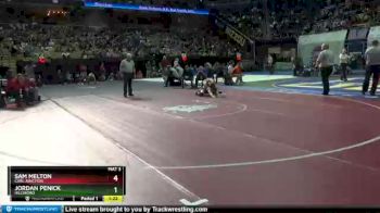 113 lbs Quarterfinal - Sam Melton, Carl Junction vs Jordan Penick, Hillsboro