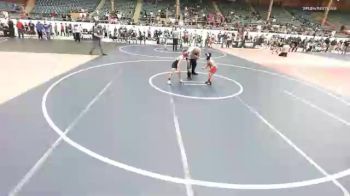 55 lbs Rr Rnd 1 - David Urioste, Wolfpack Wr Ac vs Asic Gallegos, Grant County Elite