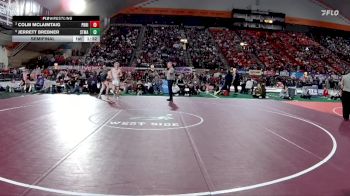 3A 144 lbs Semifinal - Jerrett Brebner, St. Maries vs Colm McLaimtaig, Priest River