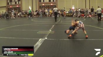 60 lbs Round 4 - Levi Sisler, Quest Wrestling Club vs Lincoln Brower, Unattached