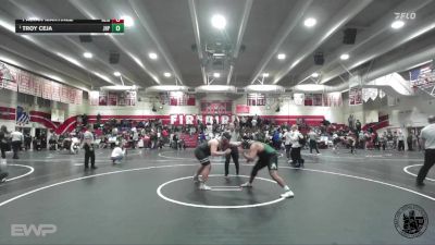 285 lbs 1st Place Match - Troy Ceja, John H Pitman vs Fabian Martinez, Alisal
