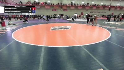 180 B Champ. Round 2 - Abigale Swanson, Northern Michigan vs Trinity White, Quincy