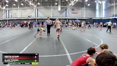 96 lbs Round 1 (6 Team) - Blake Tomago, Headhunters vs Griffin McNair, Capital City WC