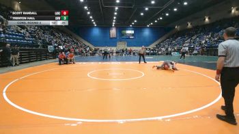1 - 157 lbs Cons. Round 2 - Scott Randall, Lancaster vs Trenton Hall, George Wythe (Wytheville)