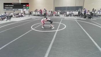 49 lbs Final - Luke Olivas, Hemet Youth WC vs Noah Ohm, Gold Rush Wrestling