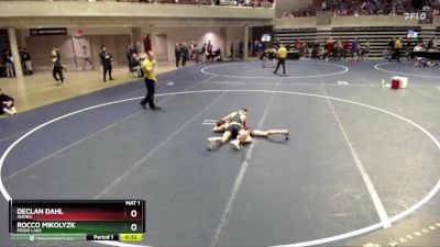 107 Championship Bracket Cons. Round 7 - Declan Dahl, Anoka vs Rocco Mikolyzk, Prior Lake