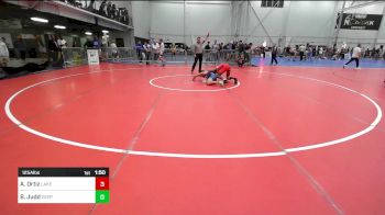 125A lbs Round Of 32 - Adaias Ortiz, Lake Highland Prep vs Brady Judd, Deep Roots Wrestling Club