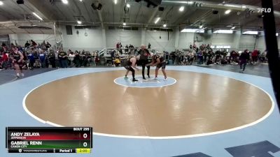 190 lbs Champ. Round 1 - Andy Zelaya, Jefferson vs Gabriel Renn, Canon City