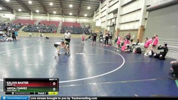65 lbs Round 3 (6 Team) - Kalaya Baxter, Idaho vs Vayda Chavez, Gold Rush