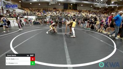 119 lbs Consolation - Gavin Harkrider-Dale, Midwest City Bombers Youth Wrestling Club vs Elijah Crane, Midwest City Bombers Youth Wrestling Club